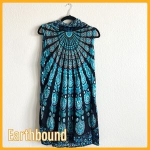Earthbound- Hooded Sleeveless Dress - NWT